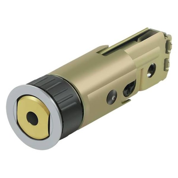 Deltana Gr2 Drive-In-Latch Adjustable Deadbolt 2 3/8 To 2 3/4" Satin Chrome - G2DLDBU26D