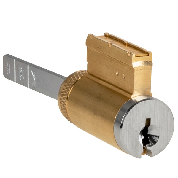 Arrow Lock D/E Series KIL Cylinder, 6-pin AR Keyway, Uncomb, US26D, 4 Pack - 96C 26D (4PK)