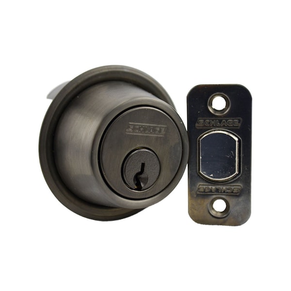 Schlage Commercial Schlage Commercial B561P613 Grade 2 Cylinder Blank Plate Deadbolt C Keyway 12287 Latch 10094 Strike - B561P613