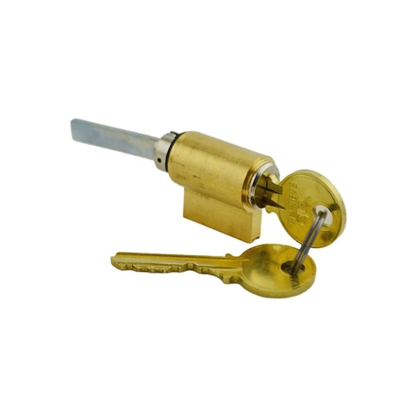 Yale Commercial 6 Pin Single Section TA Keyway Cylinder for Key in Levers (AU5400LN) US26D (626) Satin Chrome Finish - 1802TA626