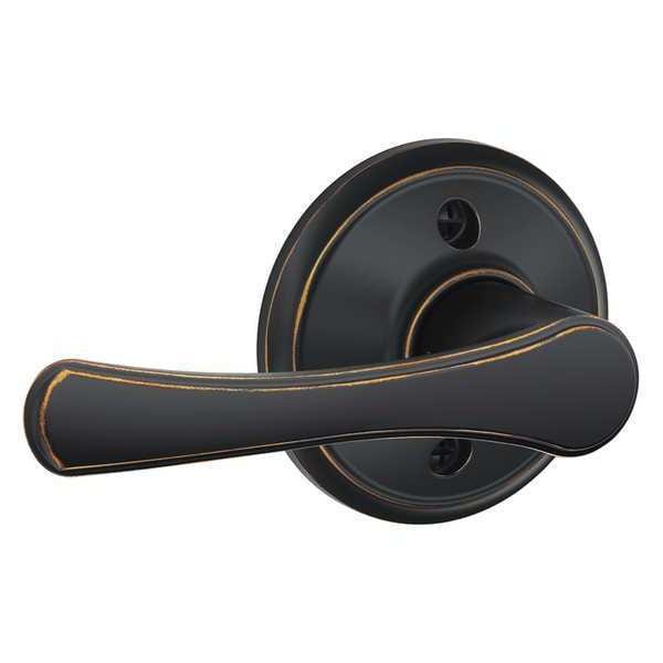 Schlage Antique Bronze Dummy Lever Lockset, Avila - F170 VLA 716