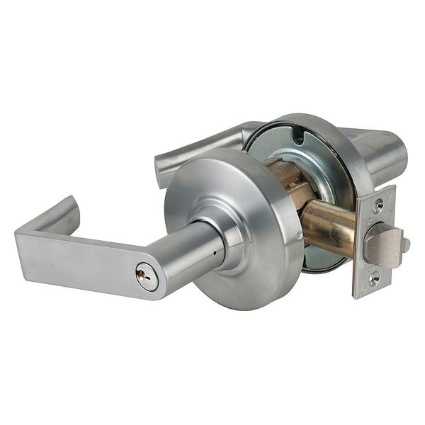Schlage Lever Lockset, Mechanical, Entrance, Grd. 1 - ND53PD RHO 626 C123 KA