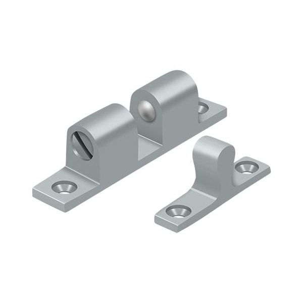 Deltana Ball Tension Catch 2-3/10" X 2/5" Satin Chrome - BTC20U26D