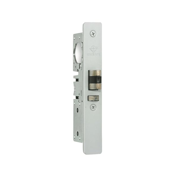 Adams Rite Standard Duty Deadlatch, Radius Faceplate, Guarded Latch, 1-1/8-in Backset, 2-5/8-in Mortise Strike,  - 4511-36-201-628