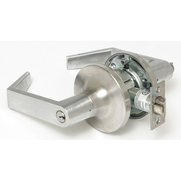 Assa Abloy Accentra Lever Lockset, Mechanical, Storeroom, Grd.2 - AU5405LN 626