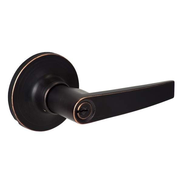 Sure-Loc Hardware Sure-Loc Hardware Cedar Entry Lever, Vintage Bronze - CD107 11P