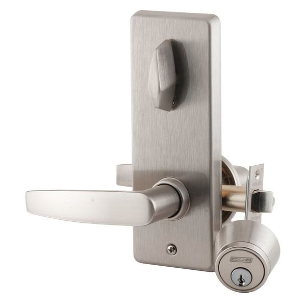 Schlage Lever Lockset, Mechanical, Entrance, Grd. 2 - S210PD JUP 619