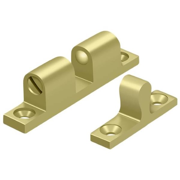 Deltana Ball Tension Catch 1-4/5" X 3/10" Bright Brass - BTC10U3