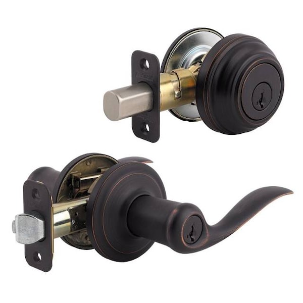 Kwikset Clear Pack Combo Tustin ENTR SGL CYL DBO - 99910-041