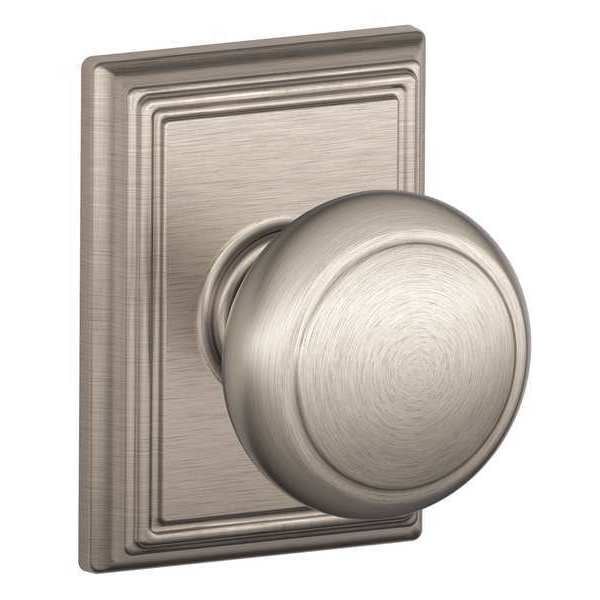 Schlage Knob Lockset, Mechanical, Passage, Grd. 1 - F10 AND 619 ADD