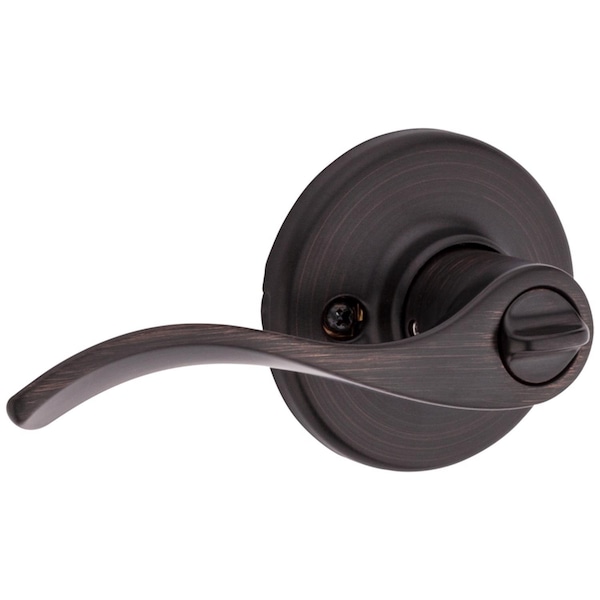 Kwikset Kwikset Balboa Venetian Bronze Privacy Lever Right or Left Handed - 93001-883