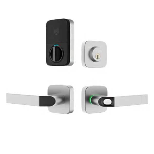 Ultraloq Ultraloq: Ultraloq Combo Bluetooth Enabled Fingerprint & Key Fob Two-Point Smart Lock - ULL-BTFPCOMB01