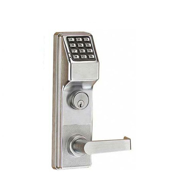 Alarm Lock Trilogy DL2700IC T2 Keypad Lever Lock w/ Interchangeable Core / WATER PROOF/Satin Chrome - ALL-DL2700-CRR-26D