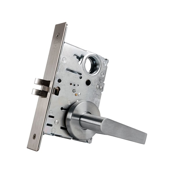 Falcon Dormitory, Exit Mortise Lock, Schlage C Keyway, Dane Lever, Gala Rose, Satin Chrome - MA571CP6 DG 626