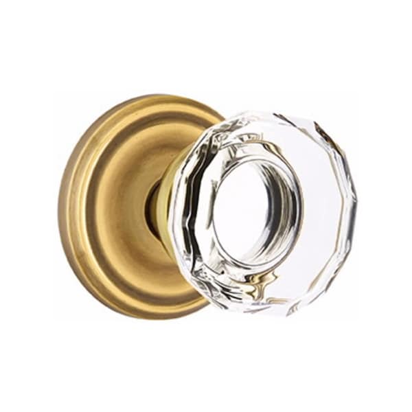 Emtek French Antique Brass Dummy 8050LWUS7 - 8050LWUS7
