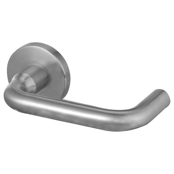 Inox Door Handle, ML02 Lever, Satin Chrome, Right Hand - RS02MC7080-26D-RH-AM