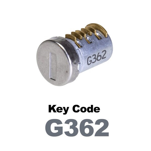 Global Replacement Lock Cylinder, For Non-Master Key Applications, For use in Locks with Key Code G362 - KC-SNM-NK-362