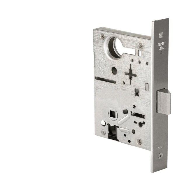 Best Grade 1 Privacy Mortise Lockbody Only, Satin Stainless Steel Finish, Field Reversible - 45HCALT630