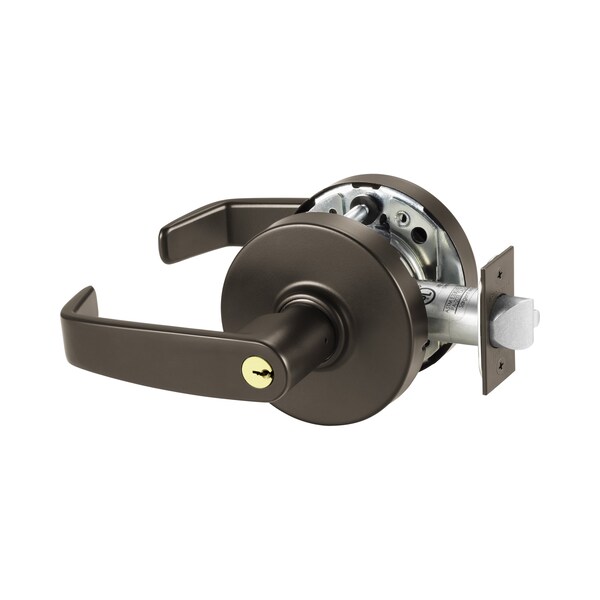 Sargent Classroom F84 Cylindrical Lever Lock Grade 1 with L Lever and L Rose with LA Keyway KD and ASA - 10XG37LL10BE