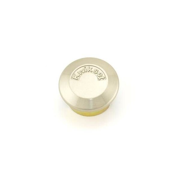 Kwikset One Sided Turn Deadbolt with Blank Plate with RCAL Latch and Dual RCS and 5303 Full Lip Strike - 667-15.DS