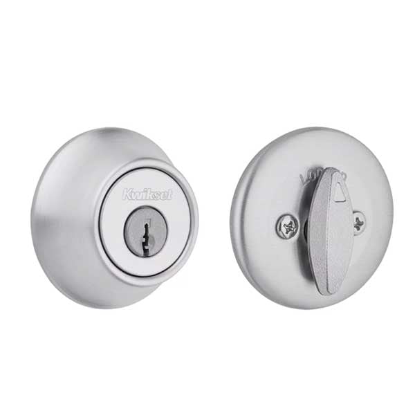 Kwikset Kwikset: 660 Single Cylinder Deadbolt / Satin Chrom - KWS-660-26D