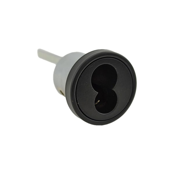 Schlage Commercial Full Size Interchangeable Rim Housing Less Core with Convertible Tailpiece Matte Black Finish - 20079622