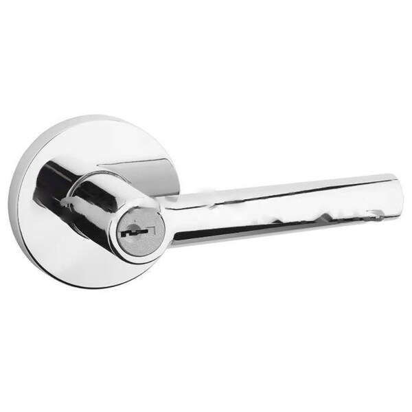Kwikset Milan Keyed Entry Lever - 156MIL-RDT-26-SMT-6AL-RCS