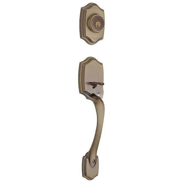 Kwikset Belleview Exterior Single Cylinder Handleset Trim - 687BW-5-SMT-RCAL-RCS-LIP