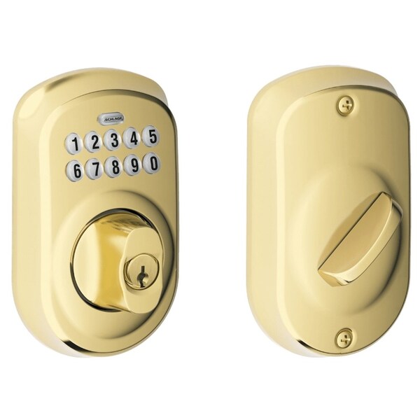 Schlage Residential Tubular Deadbolts and Deadlatches - BE365 PLY 505 KD