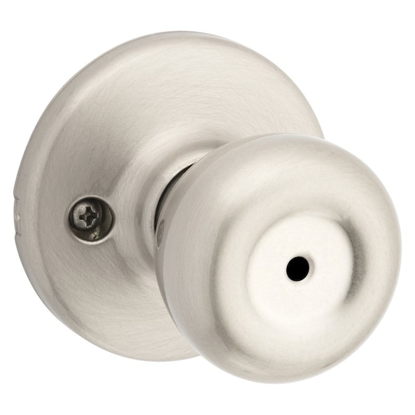 Kwikset Privacy Door Knob, Satin Nickel - 300T-15 CP