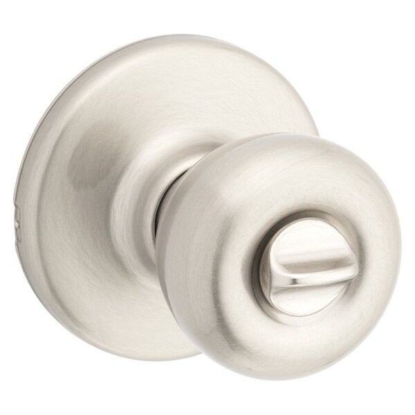 Kwikset Privacy Door Knob, Satin Nickel - 300T-15 CP