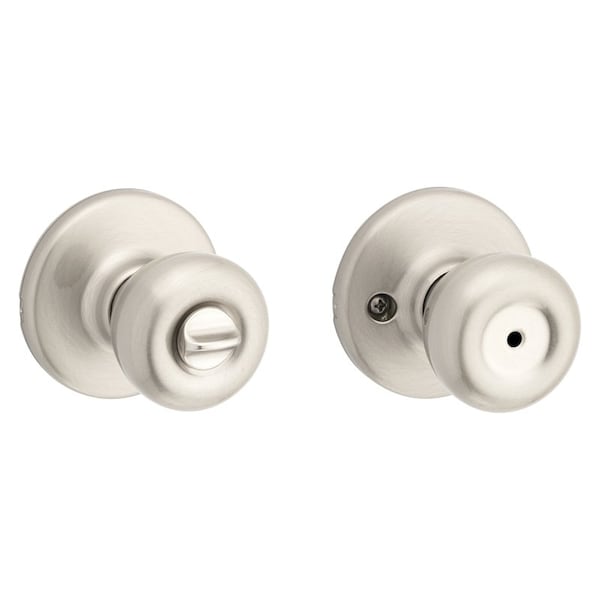 Kwikset Privacy Door Knob, Satin Nickel - 300T-15 CP