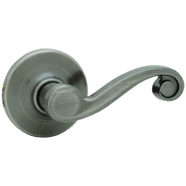 Kwikset Lido Half Dummy Lever, Satin Nickel Blackened - 788LLRH-15A