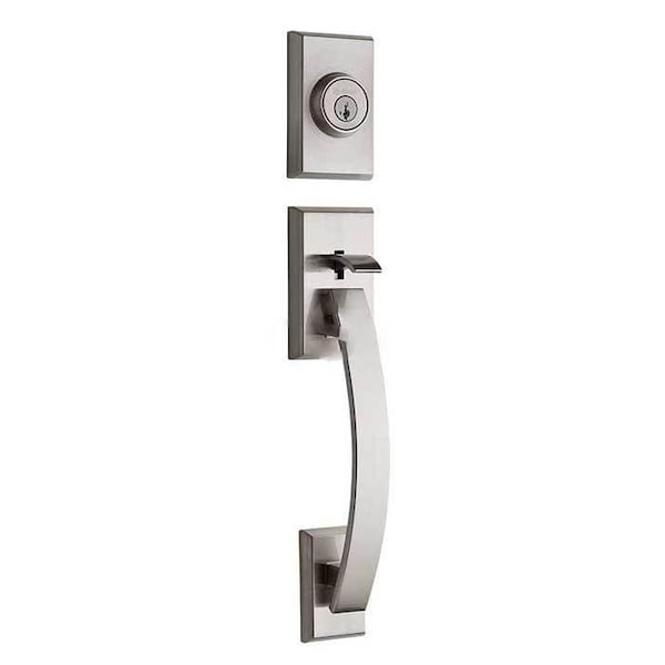 Kwikset Tavaris Exterior Single Cylinder Handleset Trim - 800TVH-15-RCAL-RCS-LIP