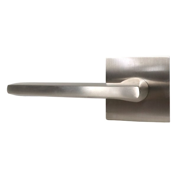 Emtek Helios Lever Left Hand 2-3/8 in Backset w/Radius Latch Strike Passage for 1-1/4 in to 2 in Door - 5110HLOUS15LH.RLS