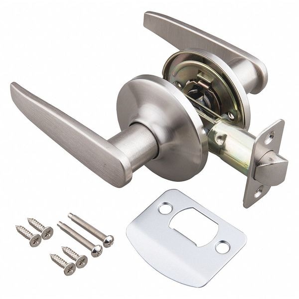 Ez-Flo Eastman Door Lever Lockset, Mechanical, Passage - 57851