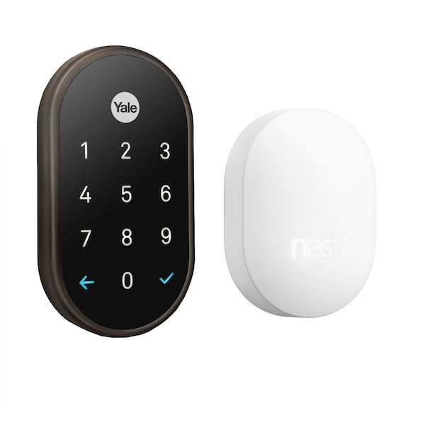 Google Nest Nest x Yale Keyless Entry Deadbolt with Nest Connect Oil Rubbed Bronze - RB-YRD540-WV-0BP