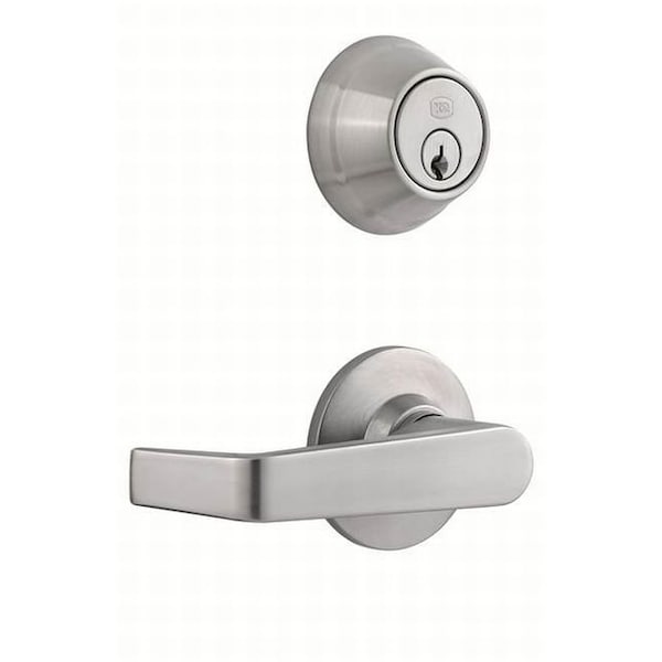 Dormakaba Hardware Interconnected Passage Single Locking C Keyway KD with 2-3/4" Backset and ASA Strike Satin - QCI230E626