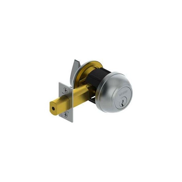 Hager Companies 3114 Grade 1 Deadlock - Double Cylinder 2-3/4" Us26d Nc Ic - 311402N26D00000N000C
