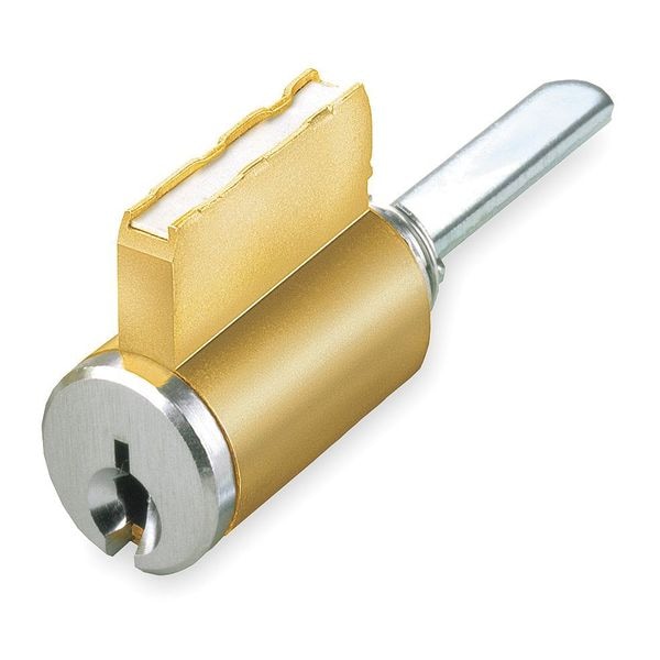 Kaba Ilco Lockset Cylinder, Satin Chrome, Keyway Type Schlage(R) C, 5 Pins - 15395SC-26D-44634
