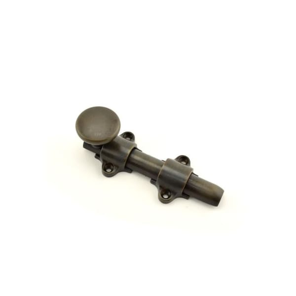 Trimco Dutch Door Bolt Dark Bronze Powder Coat 4-1/4" - 3920-4.613