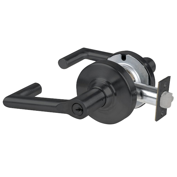 Schlage Grade 2 Office Cylindrical Lock with Field Selectable Vandlgard, Boardwalk Lever, Conventional Cylin - ALX50P BRK 622