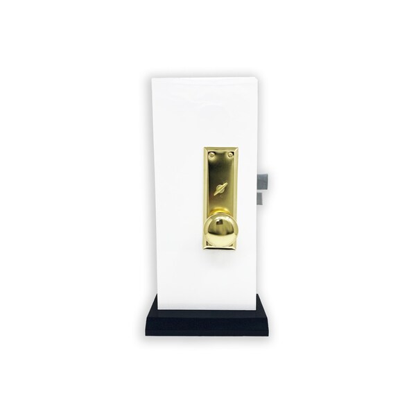Premier Lock Brass Mortise Entry Right Hand Door Lock Set with 2.5 in. Backset, 2 SC1 Keys and Swivel Spindle - MR01N
