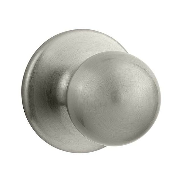 Kwikset Polo Knob Passage Door Lock with New Chassis with 6AL Latch and RCS Strike Satin Nickel Finish - 200P-15