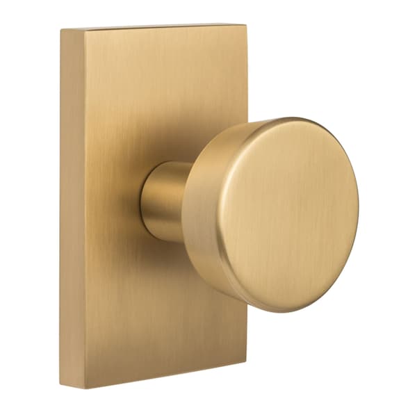 Sure-Loc Hardware Sure-Loc Hardware Zermatt Passage Knob, Satin Brass - ZT101 SB