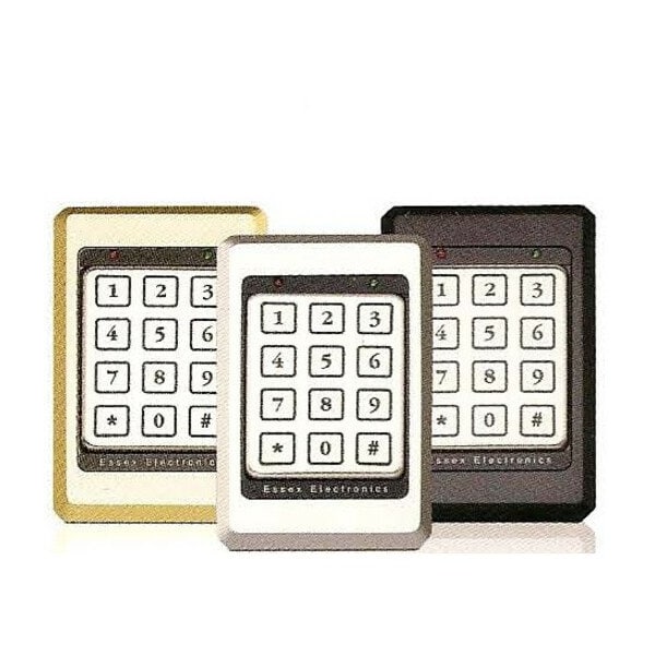 Essex Self Contained Access Control Keypad, 12 Pad 3x4, Black - SKE-34K