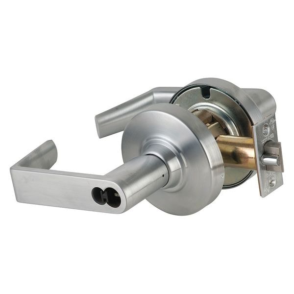 Schlage Lever Lockset, Mechanical, Entrance, Grd. 1 - ND53JD RHO 626