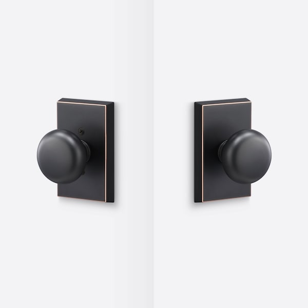 Sure-Loc Hardware Sure-Loc Hardware Oakley Passage Knob, Vintage Bronze - OK101 11P