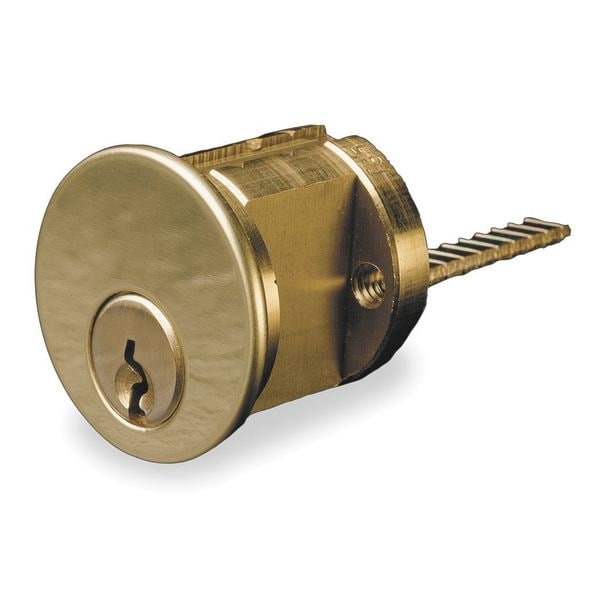 Kaba Ilco Lockset Cylinder, Bright Brass, Keyway Type Schlage(R) C, 5 Pins - 7075SC10-03-KD