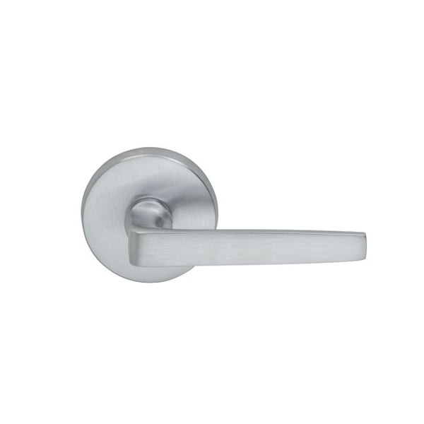 Omnia Lever Passage 2-3/4" Backset, T Strike, 1-3/8" Door Satin Chrome 36 - 36/00A.PA3